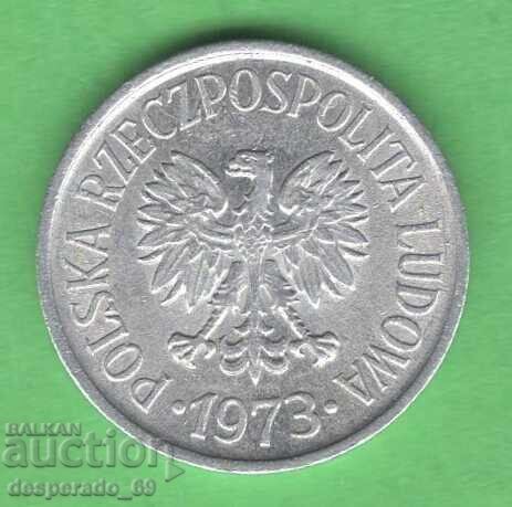 (¯`'•.¸ 20 Groszy 1973 POLAND ¸.•'´¯) with price € 0.50 | 0.98 BGN