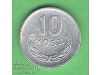 (¯`'•.¸   10 гроша 1974  ПОЛША   ¸.•'´¯)