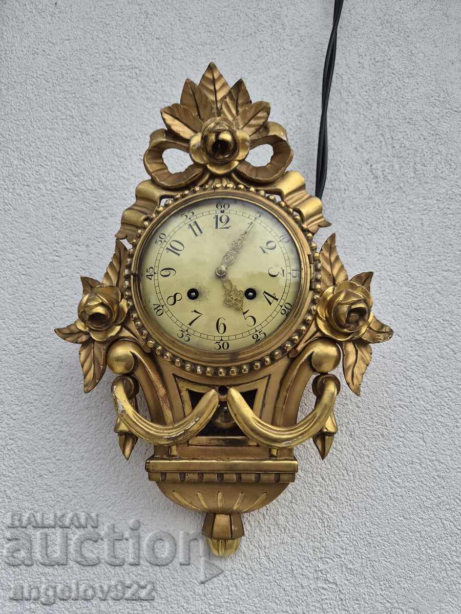 Beautiful WESTERSTRAND wall clock WORKING with price € 0.01 | 0.02 BGN Beautiful WESTERSTRAND wall clock WORKING with price € 0.01 | 0.02 BGN