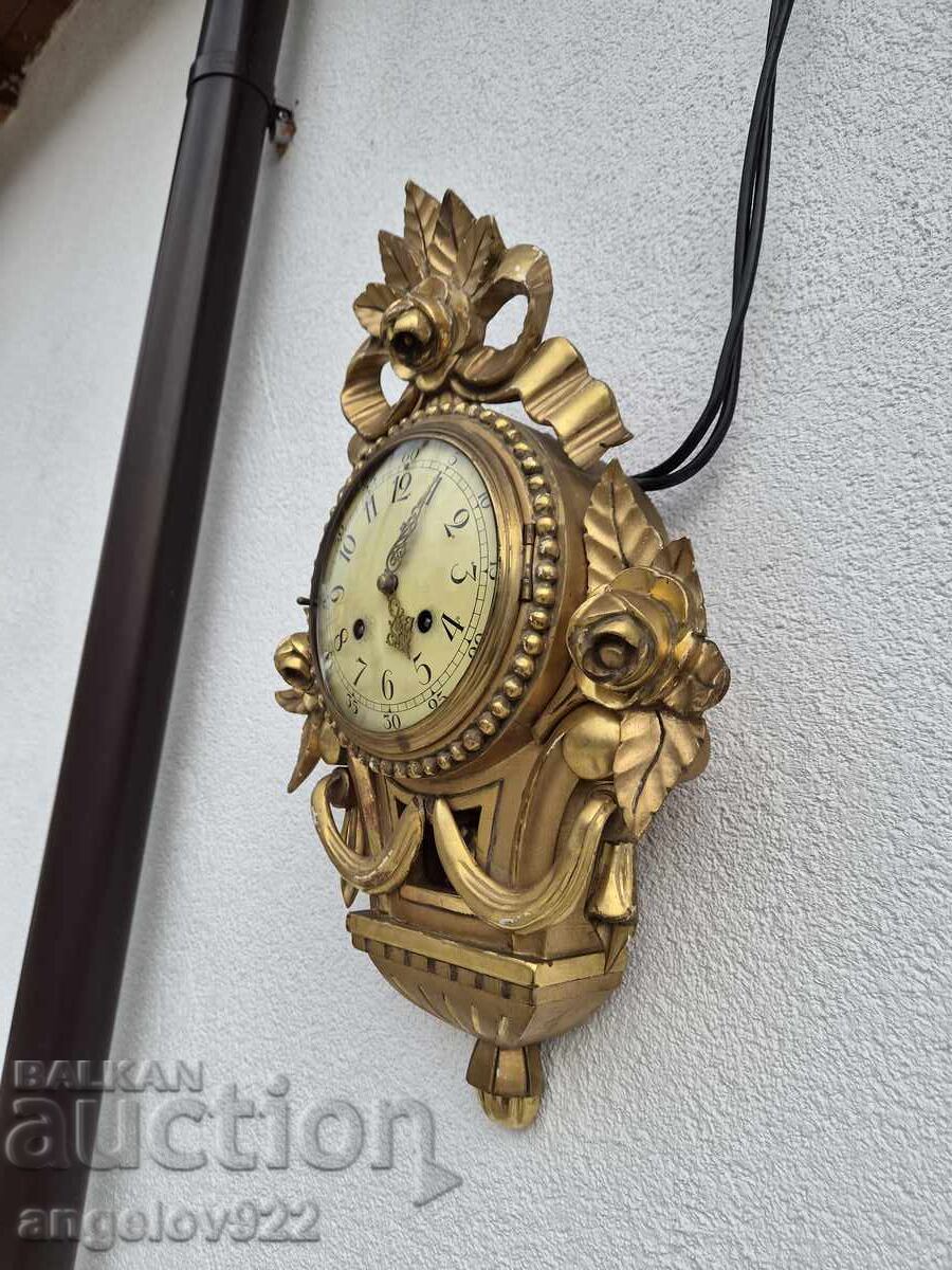 Beautiful WESTERSTRAND wall clock WORKING - 6 Beautiful WESTERSTRAND wall clock WORKING - 6