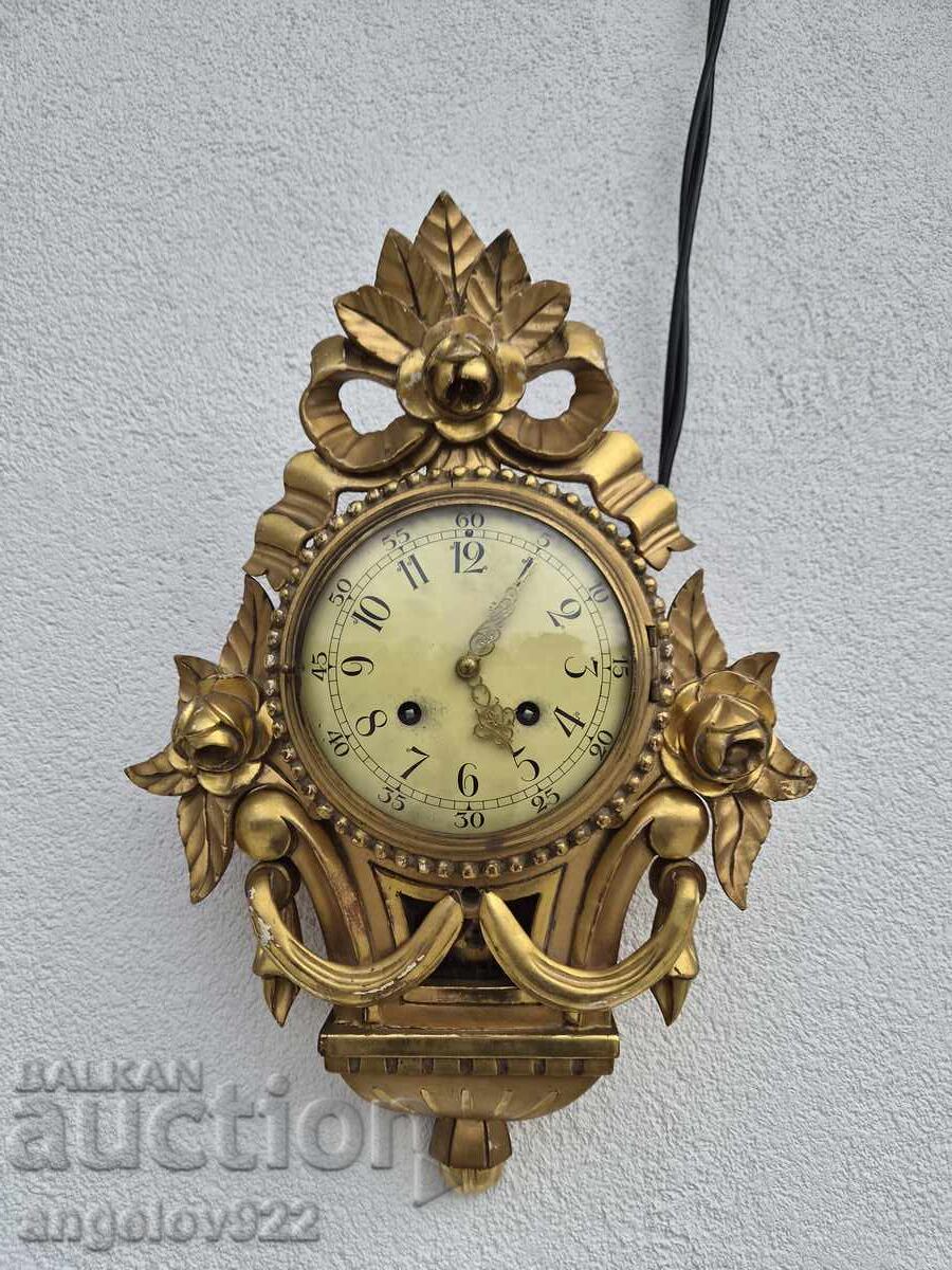 Beautiful WESTERSTRAND wall clock WORKING Beautiful WESTERSTRAND wall clock WORKING