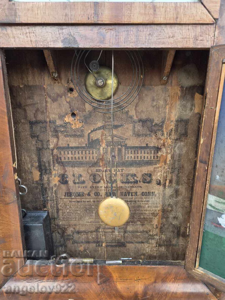 Аукцион Американски стенен часовник JEROME&Co