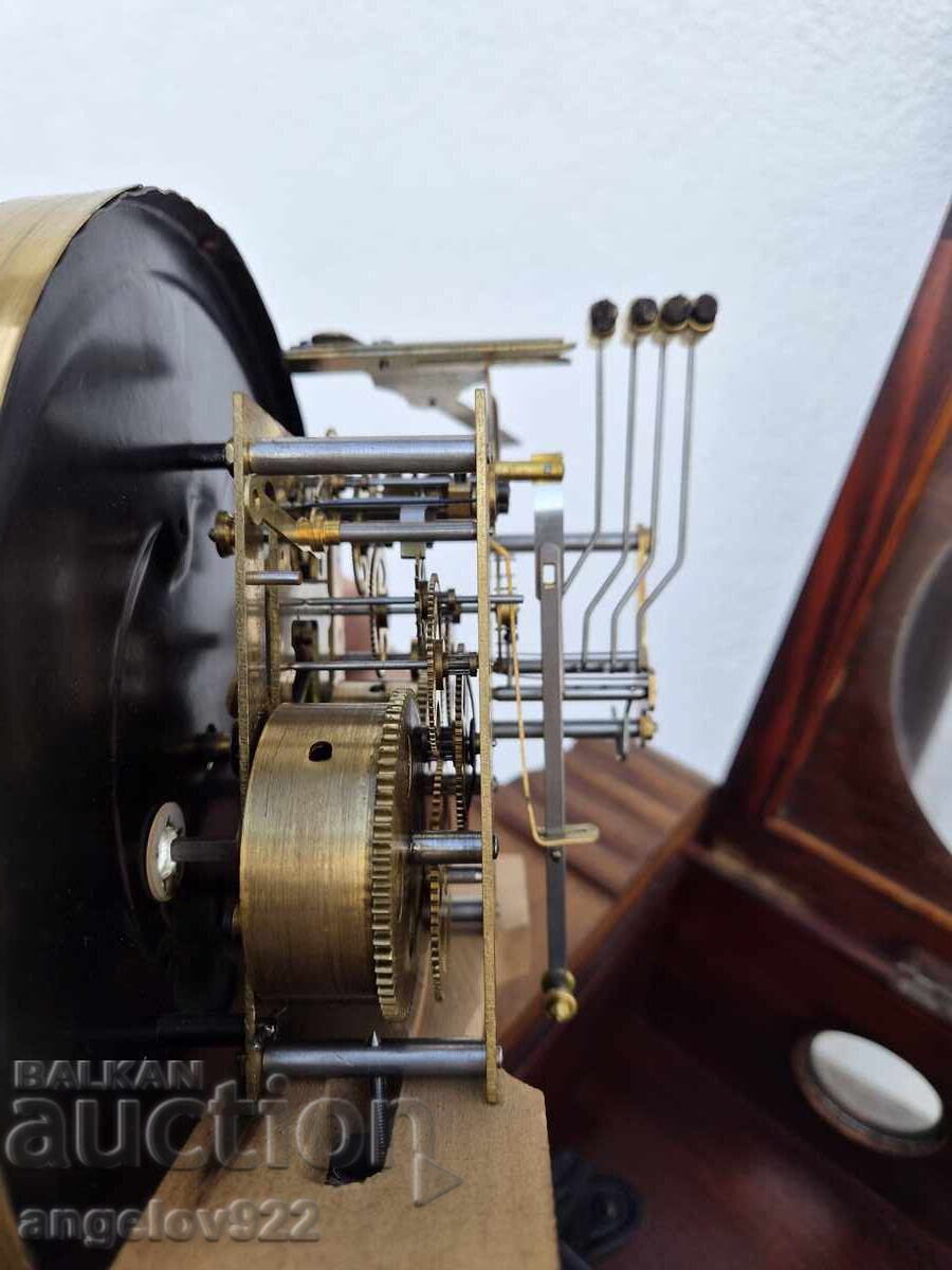 German Wall Clock Hamburg American WORKING - 5 German Wall Clock Hamburg American WORKING - 5