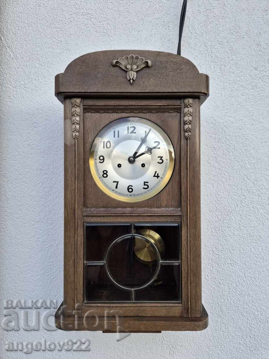 Γερμανικό επιτοίχιο ρολόι BADUF ΛΕΙΤΟΥΡΓΕΙ