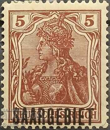 Сааргебиет - 1920г.