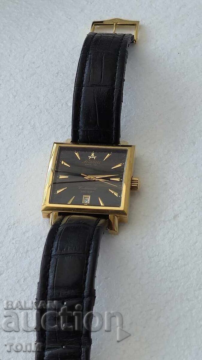ATLANTIC QUARTZ SWISS MADE RARE WORKS WITHOUT WARRANTY BZC !! cu preț € 63.00 | 123.22 BGN