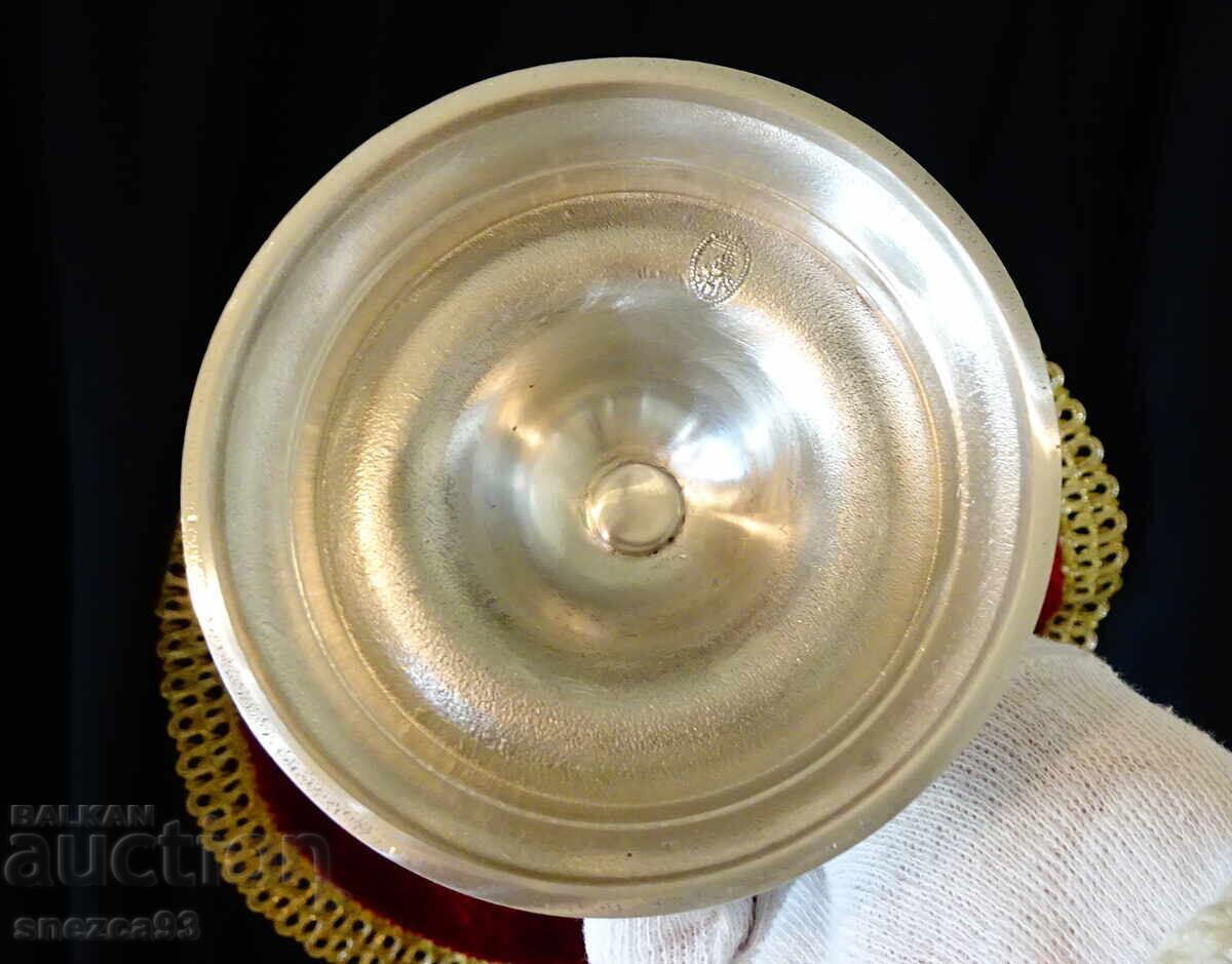 Victorian tin candlestick 370 g - 6