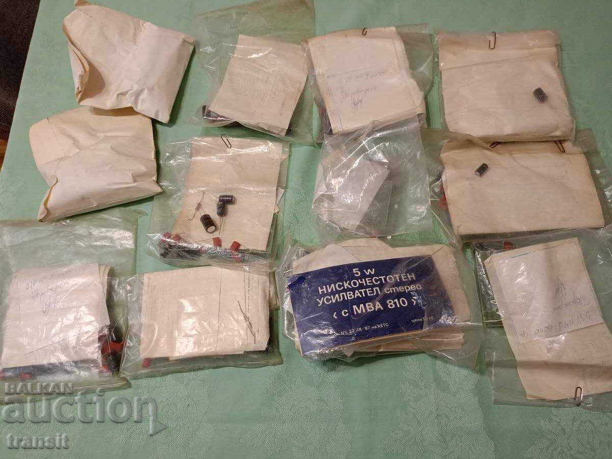 Piese radio, loturi plăci noi - 7