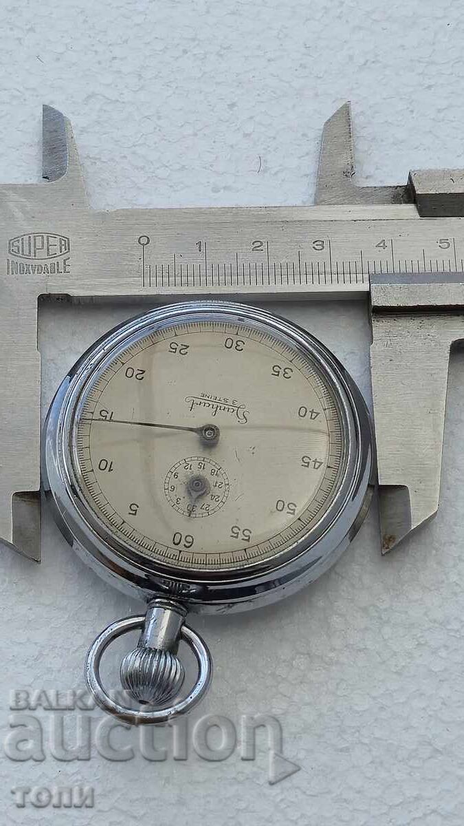 HANHAR CHRONOGRAPH GERMANY RYADŬK NE RABOTI BZTS !! - 5 HANHAR CHRONOGRAPH GERMANY RYADŬK NE RABOTI BZTS !! - 5