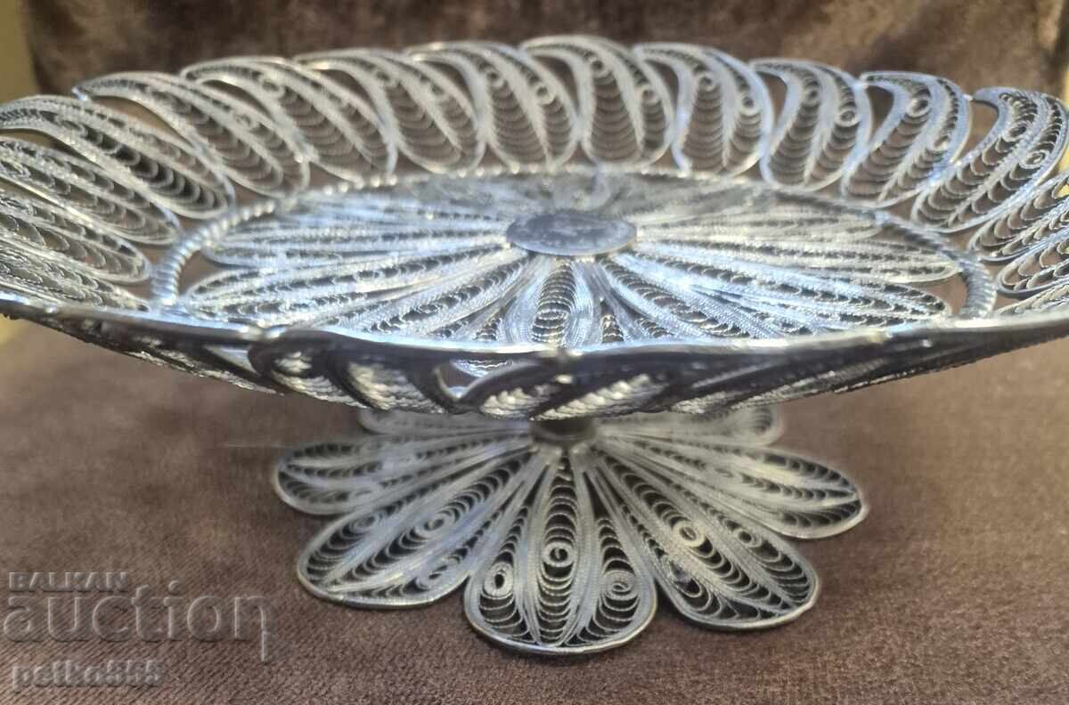 Аукцион Фруктиера бонбониера Филигран Аукцион Фруктиера бонбониера Филигран