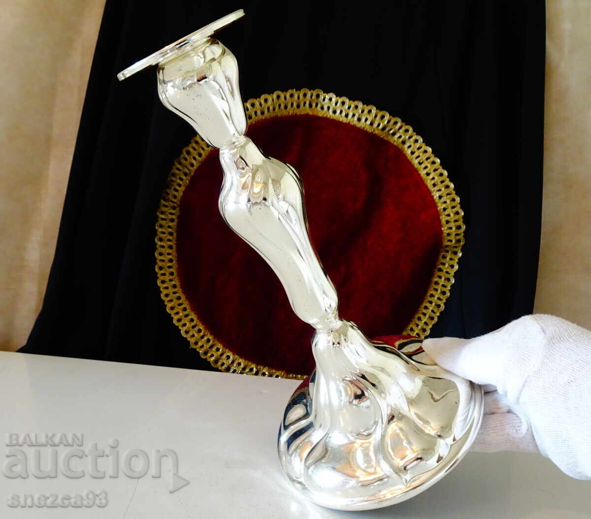 Sveshtnik WMF srebŭren, 630 gr., Ar Nuvo