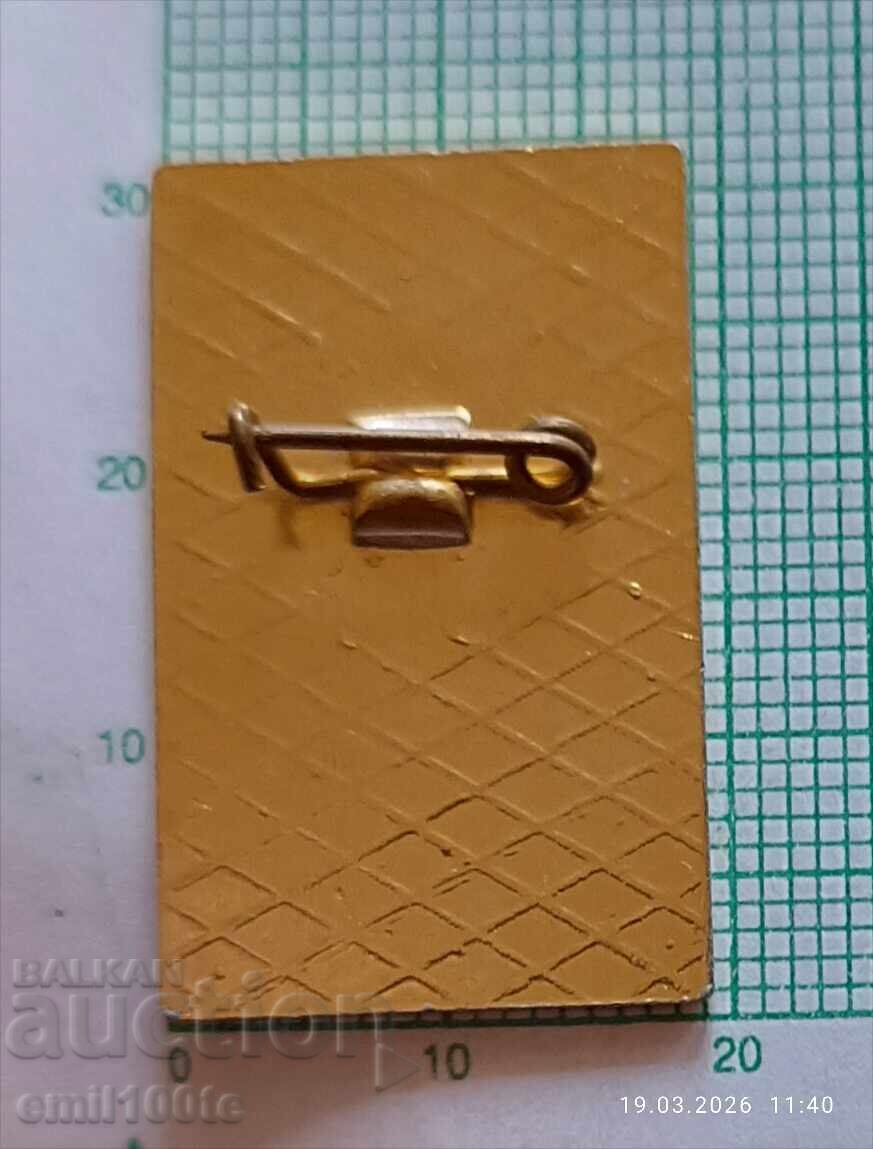 Доставка на Значка- 60 години Свиленградска партийна организация Доставка на Значка- 60 години Свиленградска партийна организация