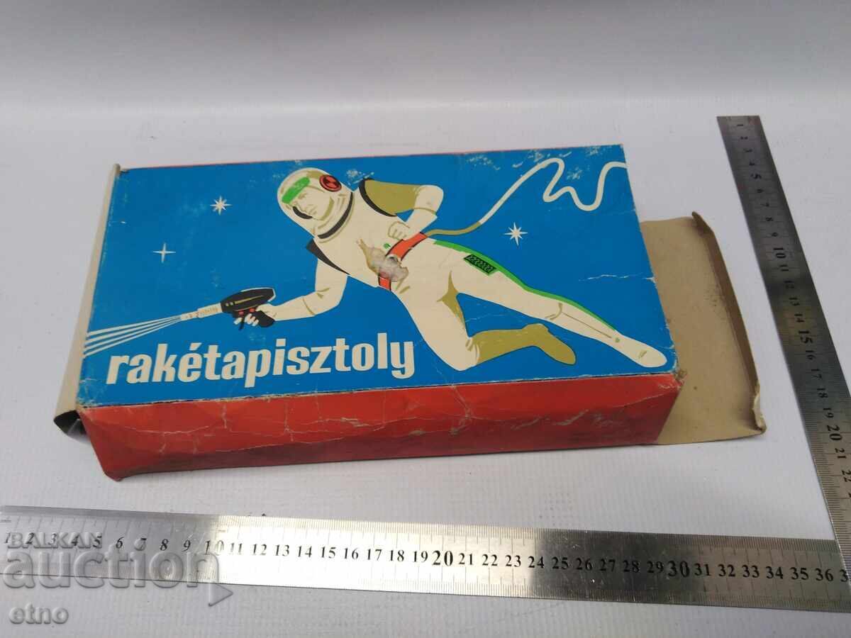 1984 g. ΚΟΥΤΙ ΓΙΑ ΣΟΒΙΕΤΙΚΟ ΠΑΙΧΝΙΔΙ-BLASTER, ΔΙΑΣΤΗΜΙΚΟ ΠΙΣΤΟΛΙ