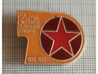 Значка- 50 години Читалище Васил Коларов Герман 1926 1976