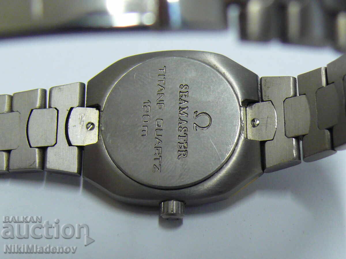 OMEGA SEAMASTER TITAN/ZLATO Damski rŭchen chasovnik, samo KASA - 5