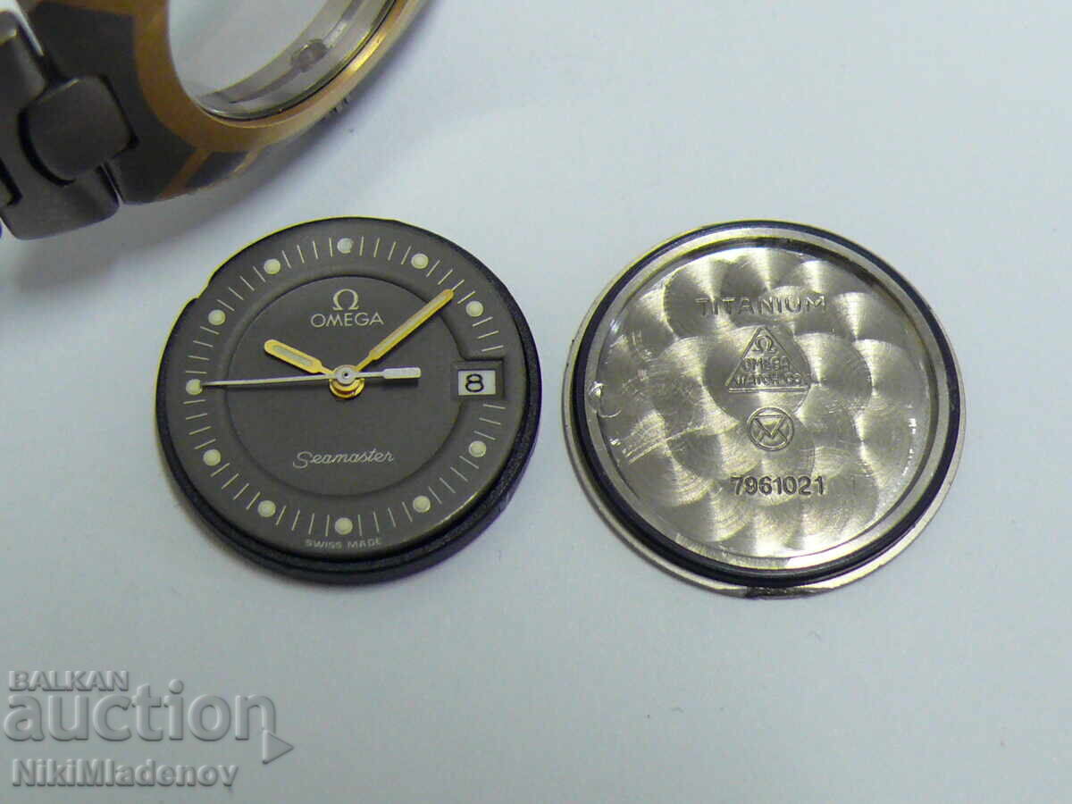 OMEGA SEAMASTER TITAN/ZLATO Damski rŭchen chasovnik, samo KASA - 6