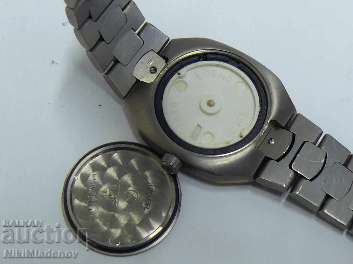 OMEGA SEAMASTER TITAN/ZLATO Damski rŭchen chasovnik, samo KASA - 7