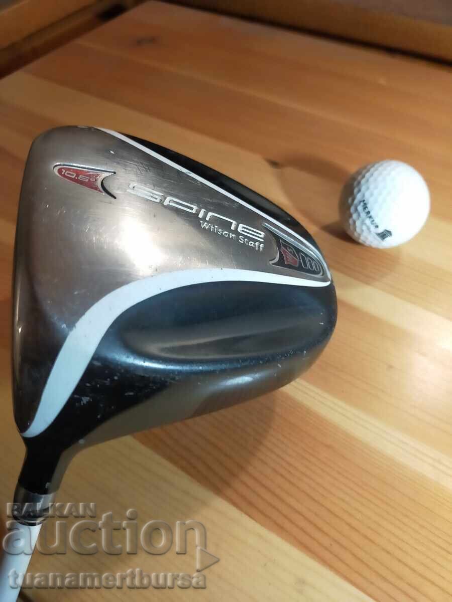 Băț de golf și minge