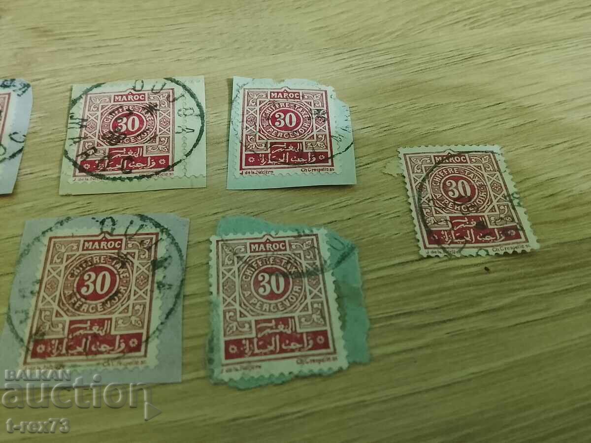 Licitație Lot timbre Maroc Licitație Lot timbre Maroc