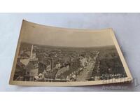 Пощенска картичка Стара Загора Общ изглед 1951
