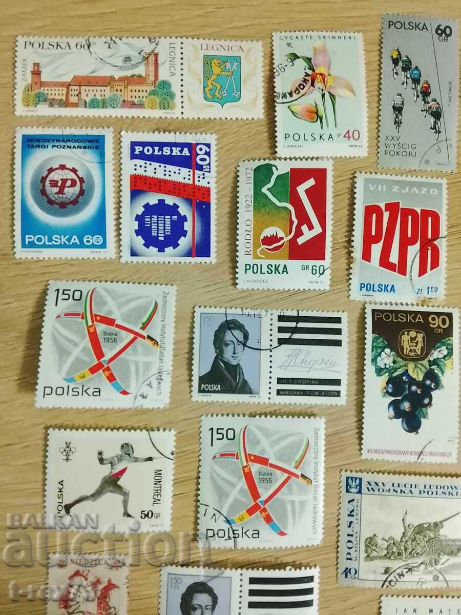 Livrarea Lot timbre Polonia Livrarea Lot timbre Polonia