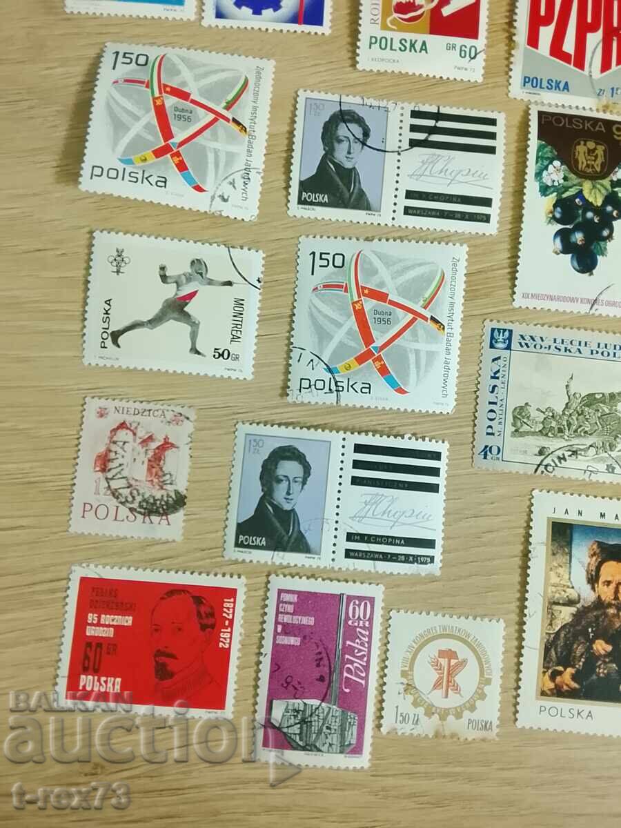Lot timbre Polonia - 5 Lot timbre Polonia - 5