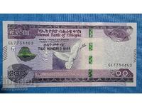 Етиопия 2012 2020 200 бир UNC Нова