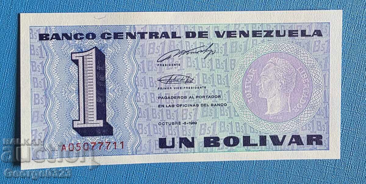 Βενεζουέλα 1989 1 Μπολιβάρος UNC Νέα
