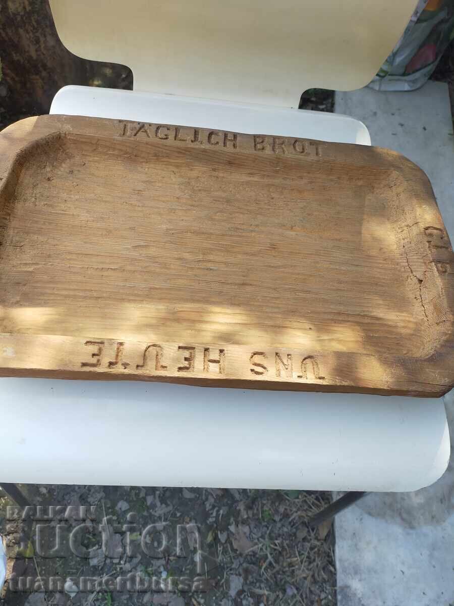 Wooden thick tray - 5