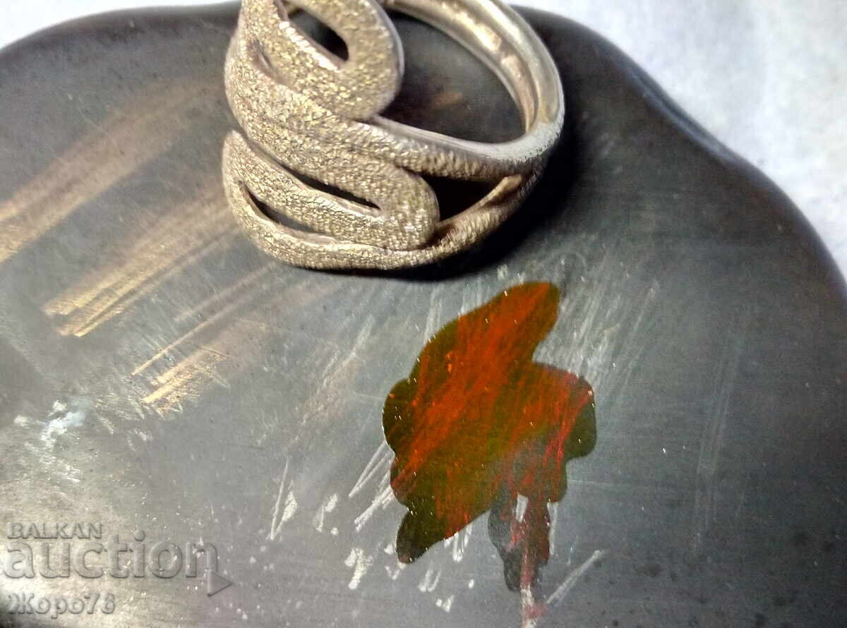 Charming SILVER RING Art Design SILVER 925 - 7 Charming SILVER RING Art Design SILVER 925 - 7