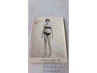 Φωτογραφία Σκορpilovτσι Νεαρή κοπέλα στην παραλία 1982