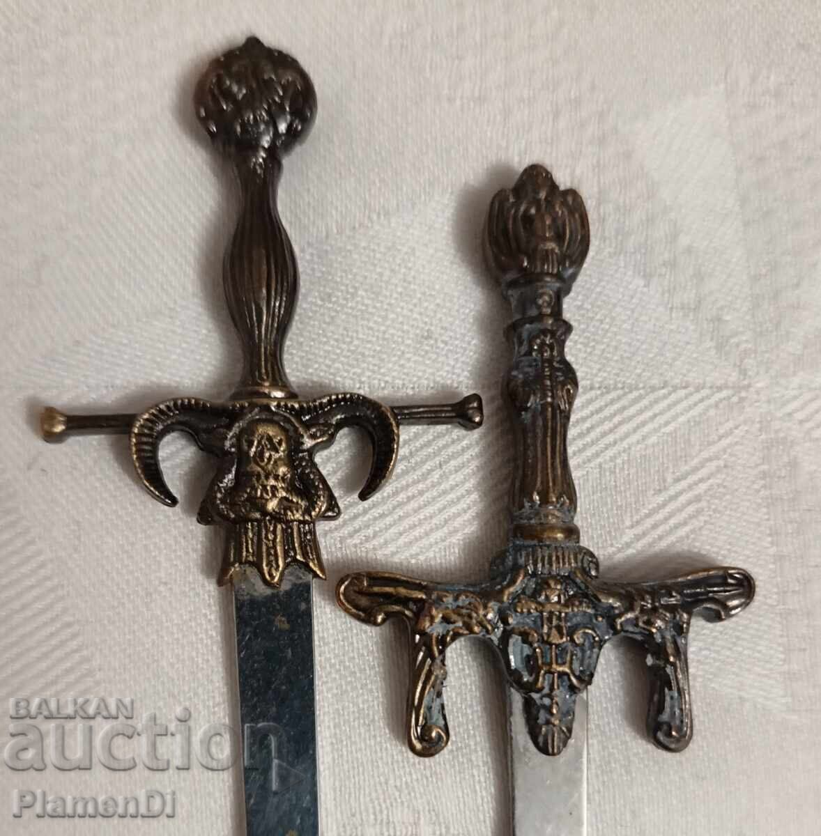 Collectible miniature swords Letter openers Toledo Style with price € 5.00 | 9.78 BGN