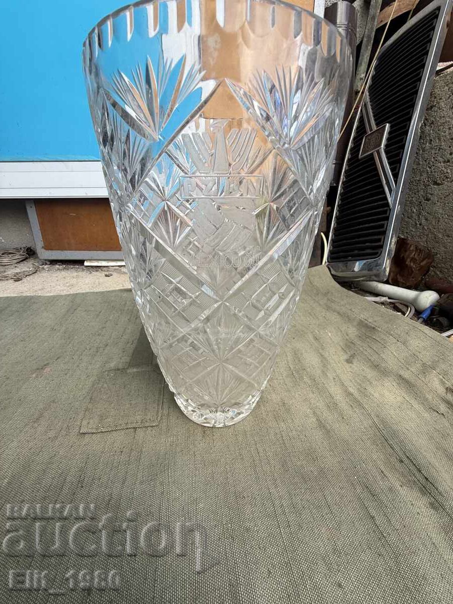 Crystal vase from the World Cup in Mexico '86