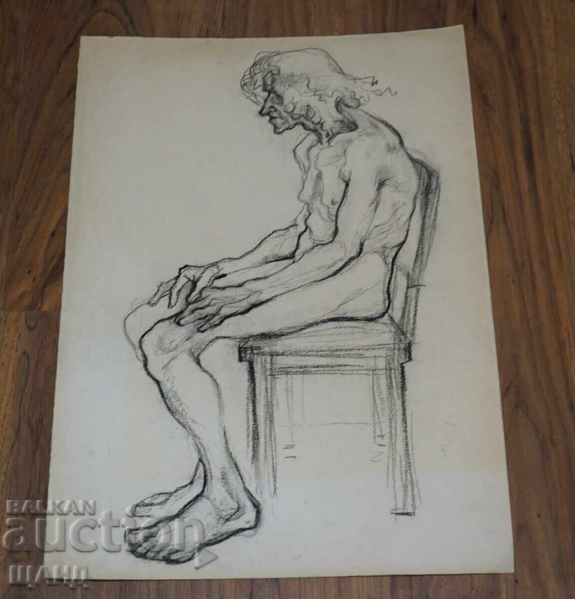 Old Master desen imagine erotic corp nud