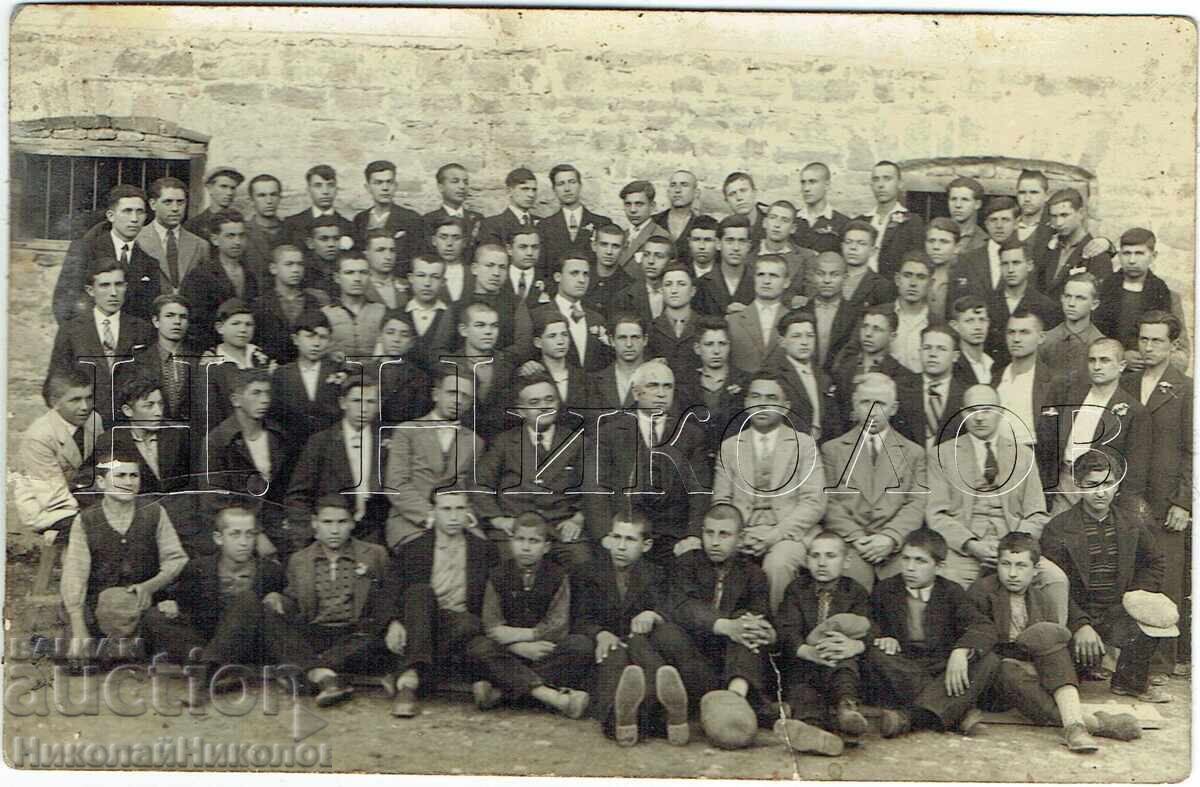 1933 OLD PHOTO GABROVO CRAFT SCHOOL J464
