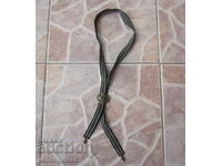 старинен ловен ловджийски знак портупей акселбант с елен