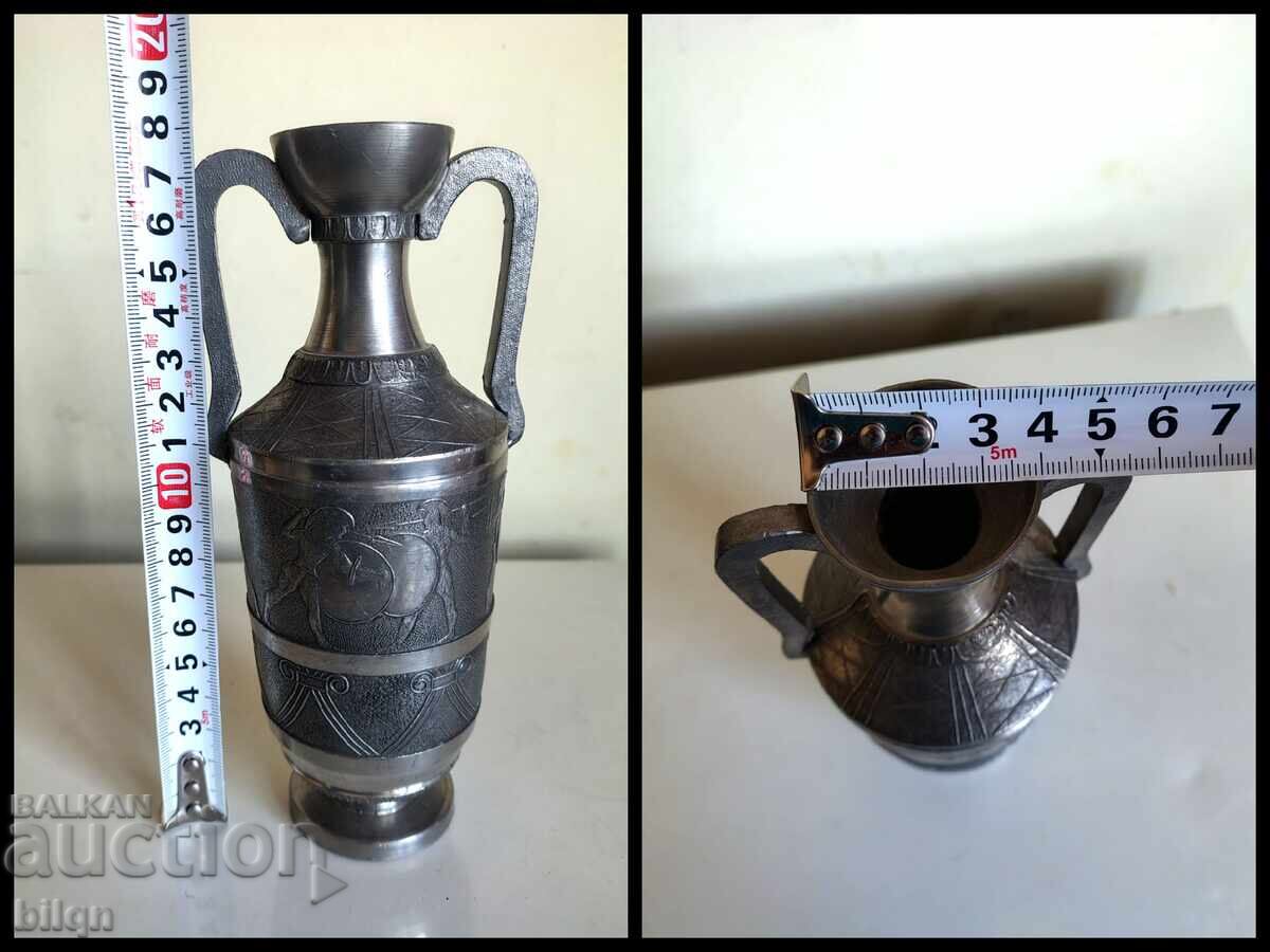 Great Tin Amphora, Vase - 7