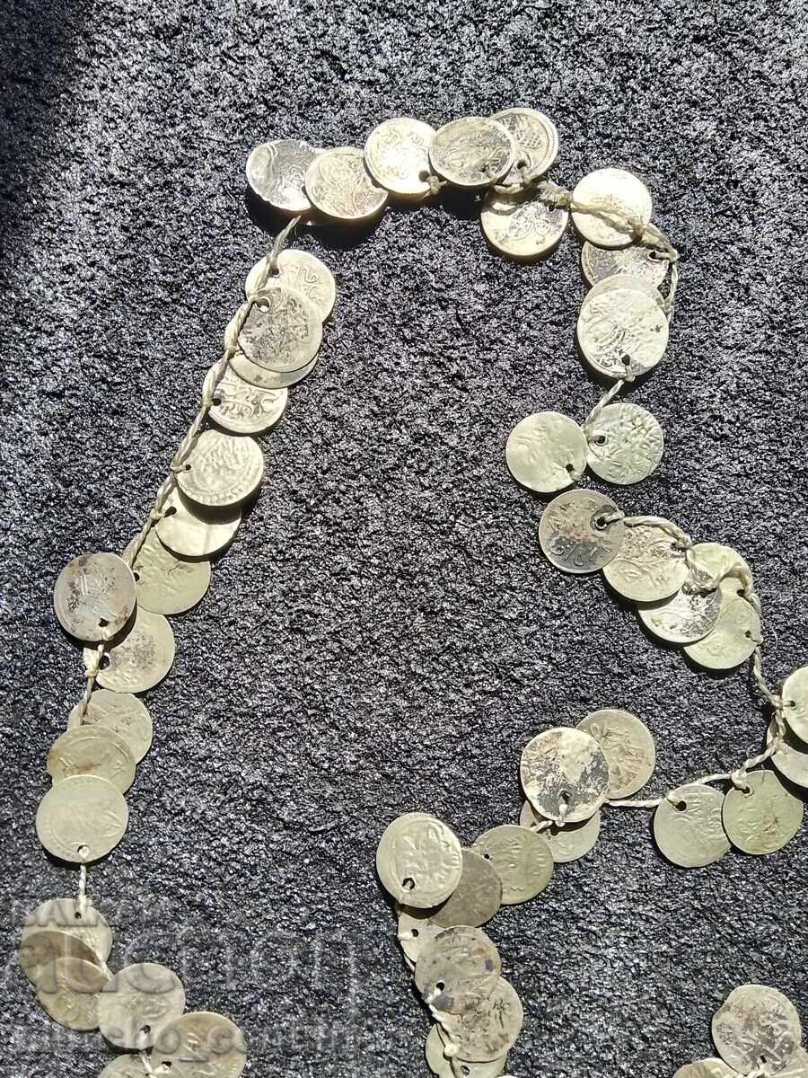 Revival jewelry necklace silver Ottoman coins with price € 130.00 | 254.26 BGN Revival jewelry necklace silver Ottoman coins with price € 130.00 | 254.26 BGN