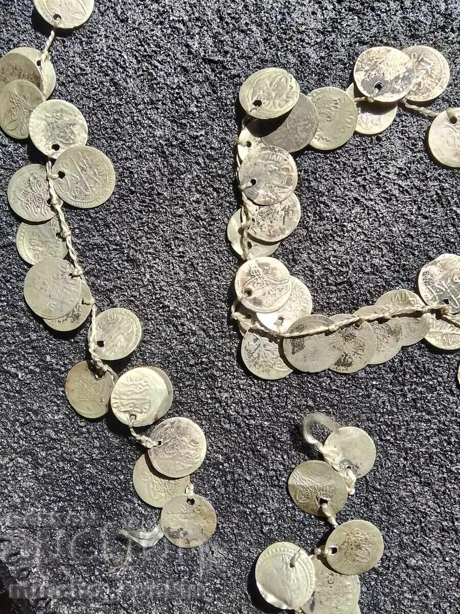 Delivery of Revival jewelry necklace silver Ottoman coins Delivery of Revival jewelry necklace silver Ottoman coins