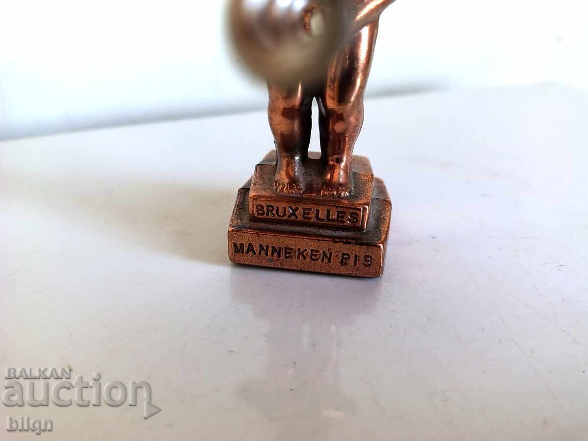 Livrarea Excelent Tirbușon Bronz Băiețelul Urinând Bruxelles Livrarea Excelent Tirbușon Bronz Băiețelul Urinând Bruxelles