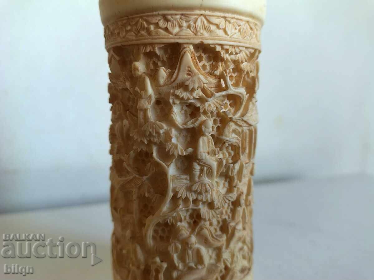 Licitație Frumos Râșniță Sculptată Pentru Sare Și Piper