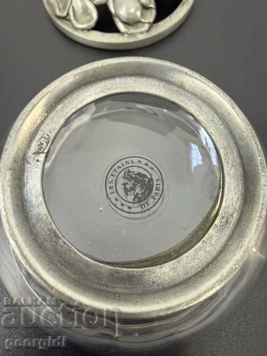 French potpourri / air freshener glass. No. 8030 - 6