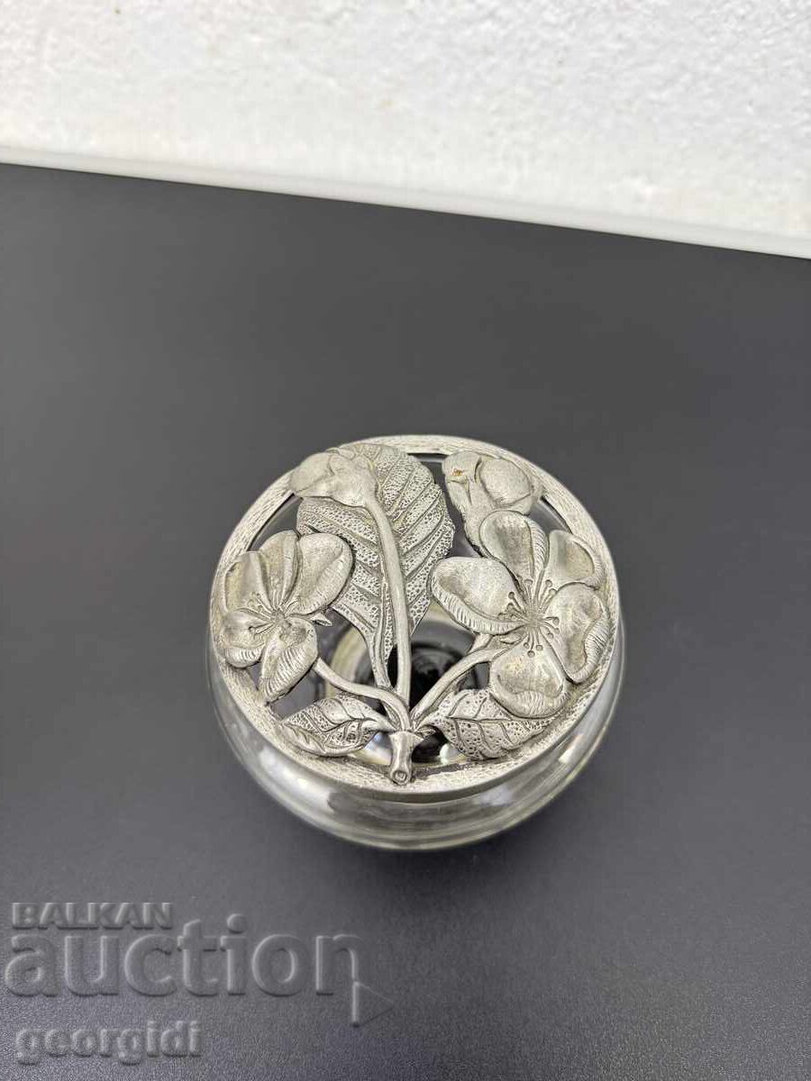 French potpourri / air freshener glass. No. 8030