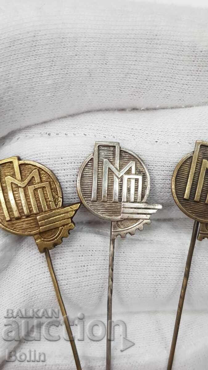 Livrarea 3 bucăți Insigne Regale, Insigne, Târgul Exemplu din Plovdiv