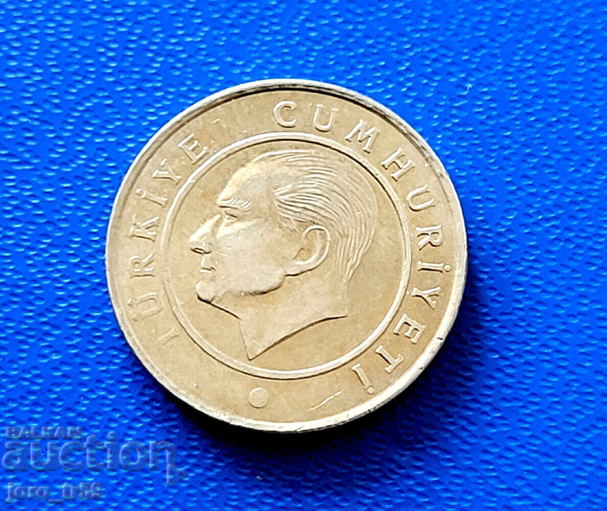 Turcia 5 kuruş / 5 Kuruş / 2022 cu preț € 0.90 | 1.76 BGN