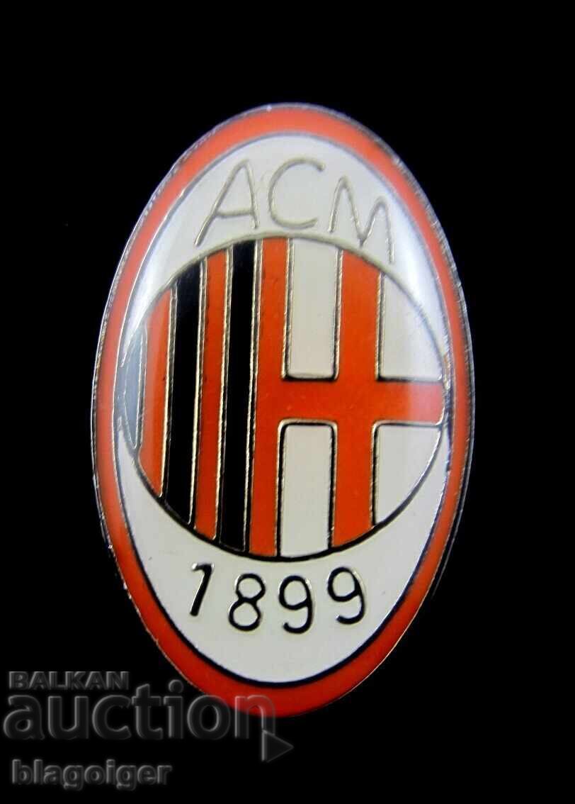 Insignă fotbalistică - MILAN ITALIA
