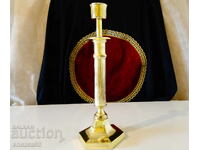 Sveshtnik ot pozlaten bronz Helbsing Peine 30 sm