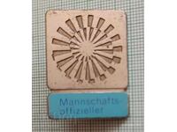 Insignă Oficial Delegat Olimpiada München 1972 Germania