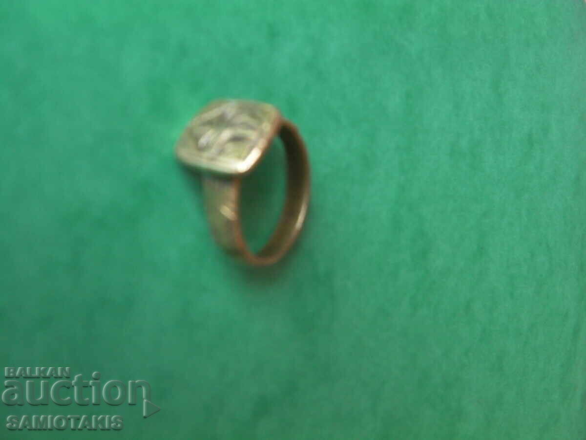 Crusader Ring with Cross - Medieval, Crusades Era - 6 Crusader Ring with Cross - Medieval, Crusades Era - 6