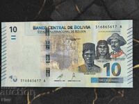 Bancnota - Bolivia - 10 Bolivianos UNC | 2018